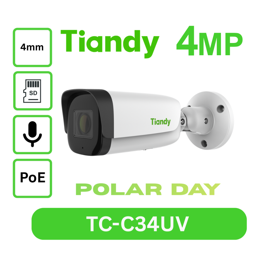 4MP Trilight Polar Day TC-C34UV W/E/Y/M/S/4mm